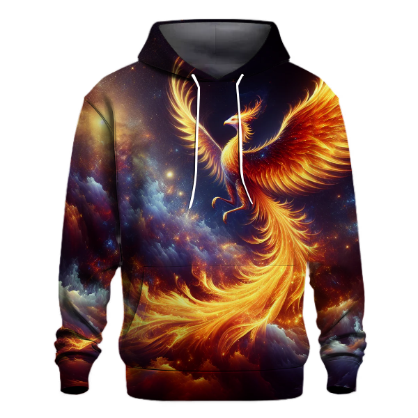 Celestial Phoenix Rise Hoodie