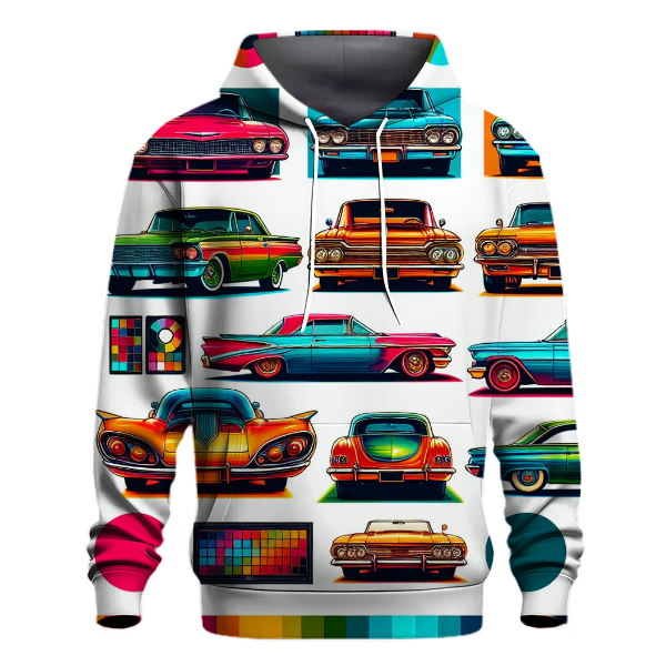Classic Retro Car Show Hoodie