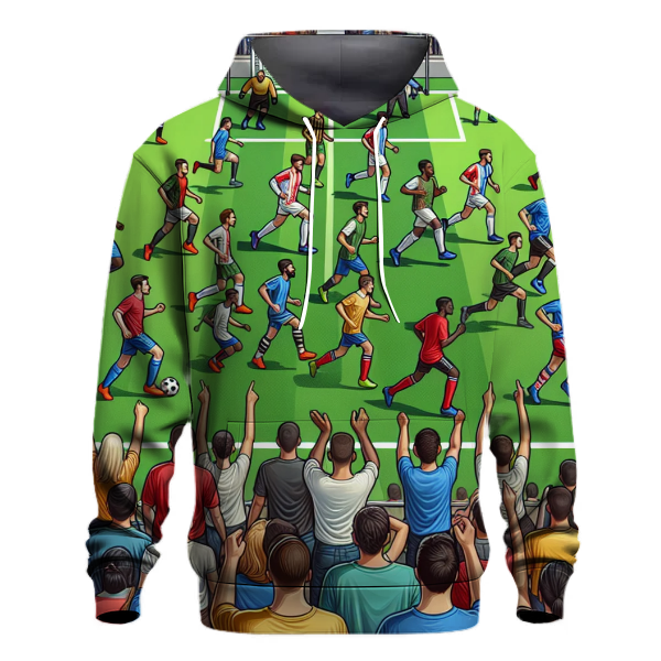 Dynamic Soccer Vibes Hoodie