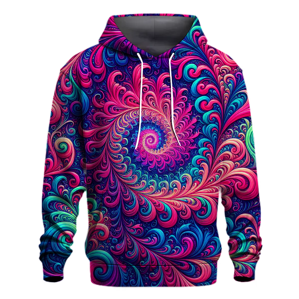 Funky Fractal Fiesta Hoodie