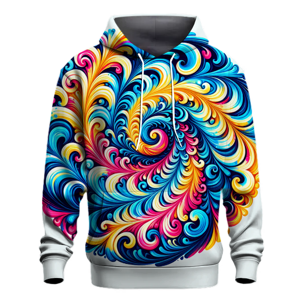 Groovy Tie-Dye Dreamscape Hoodie