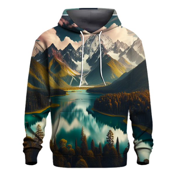 Majestic Mountain Panorama Hoodie