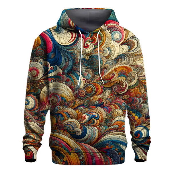 Swirl Tapestry Hoodie