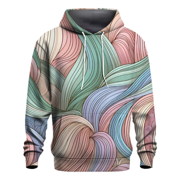 Ethereal Groove Waves Hoodie