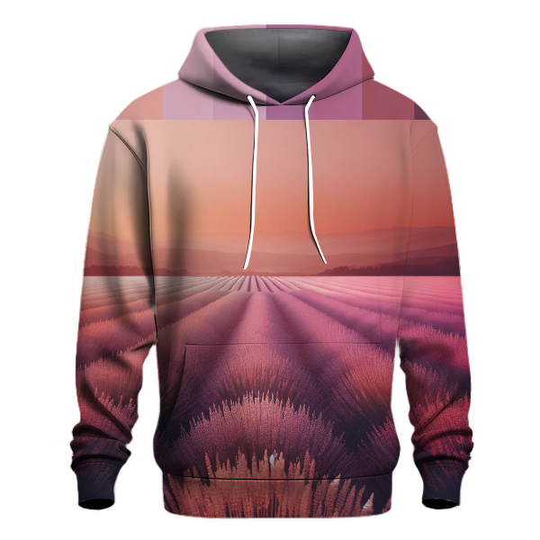 Lavender Field Tranquility Hoodie