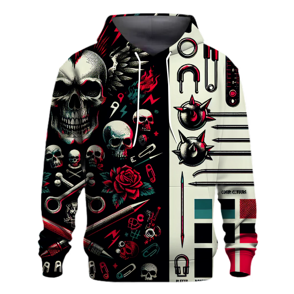 Neon Punk Spirit Hoodie