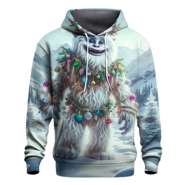 Mystical Yeti Christmas Hoodie