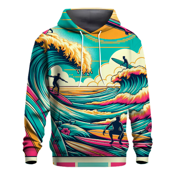 Classic Retro Surf Hoodie