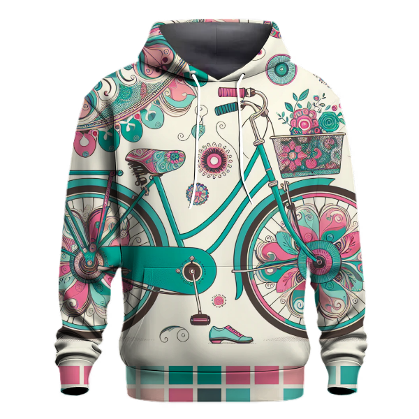 Groovy Vintage Bicycles Hoodie