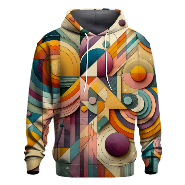 Funky Geometric Bliss Hoodie