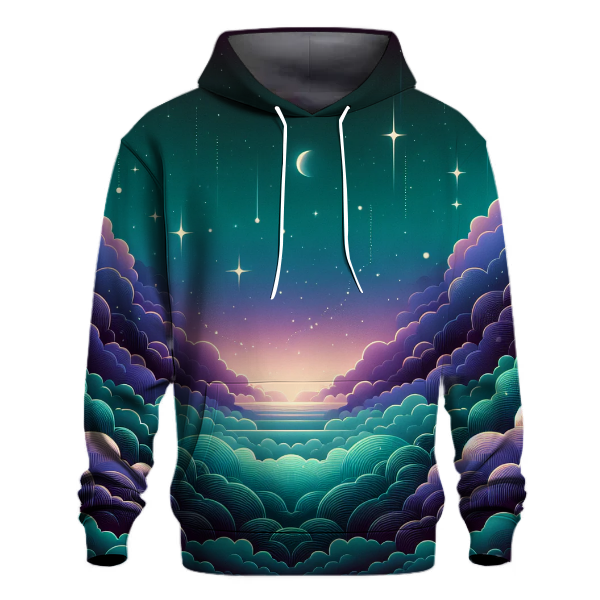 Luminous Twilight Fade Hoodie