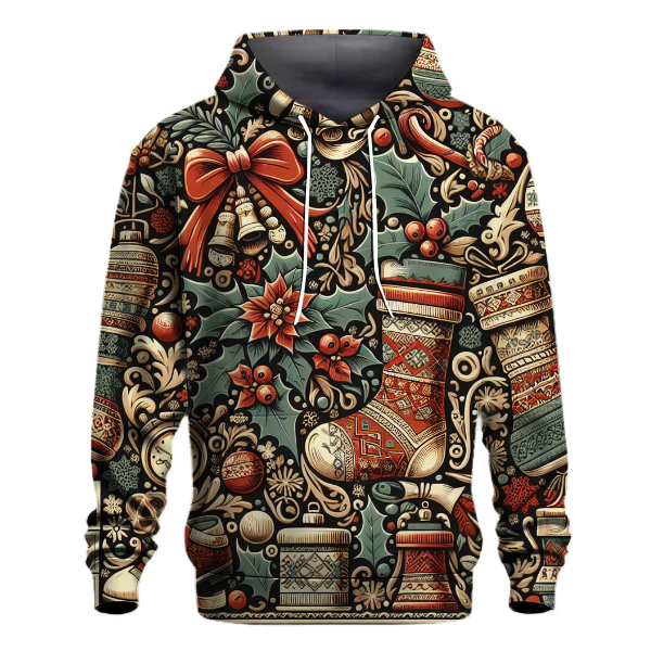 Fireside Flannel Christmas Hoodie