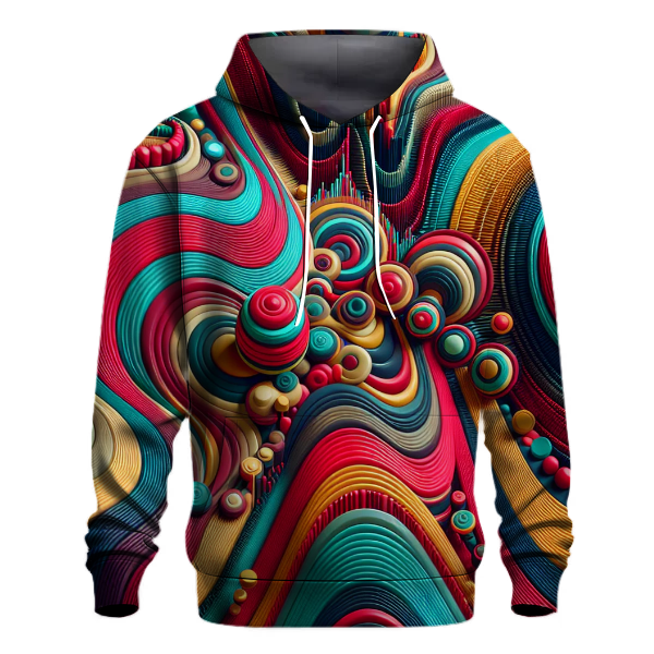 Abstract Groove Rhythm Hoodie