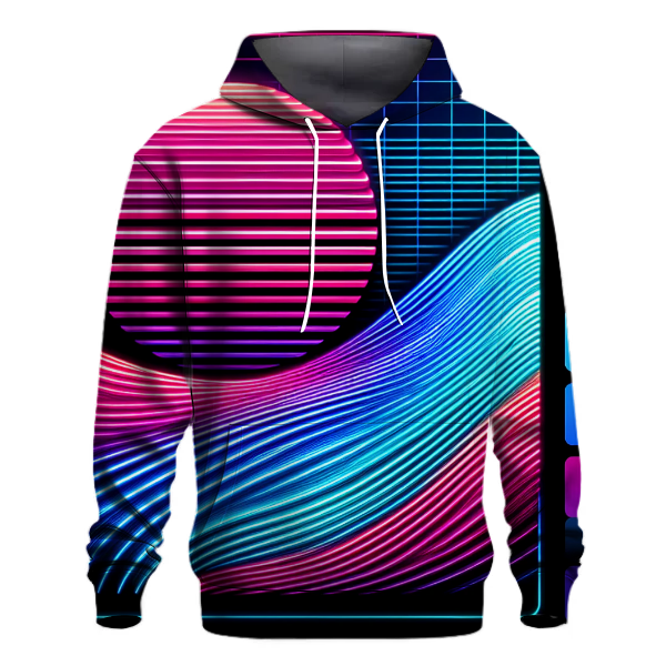 Neon Gradient Glow Hoodie