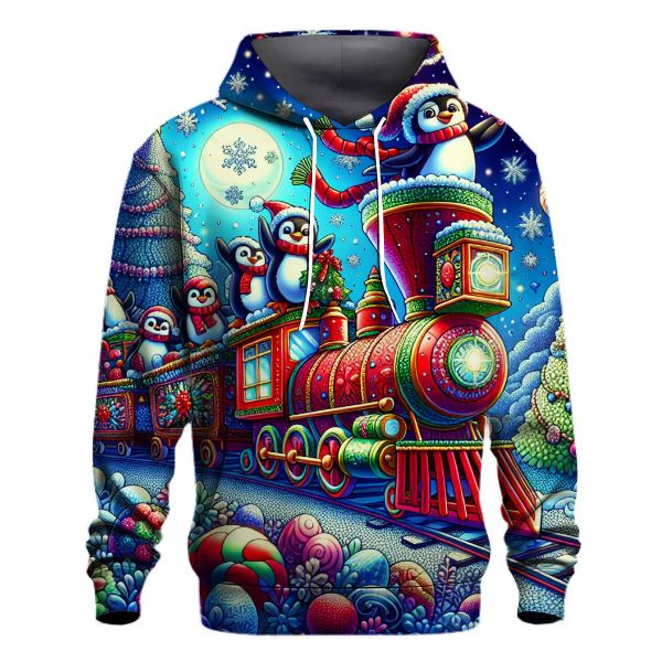 Holiday Penguin Express Hoodie