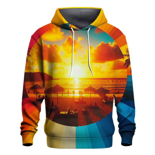 Summer Sunset Glaze Hoodie
