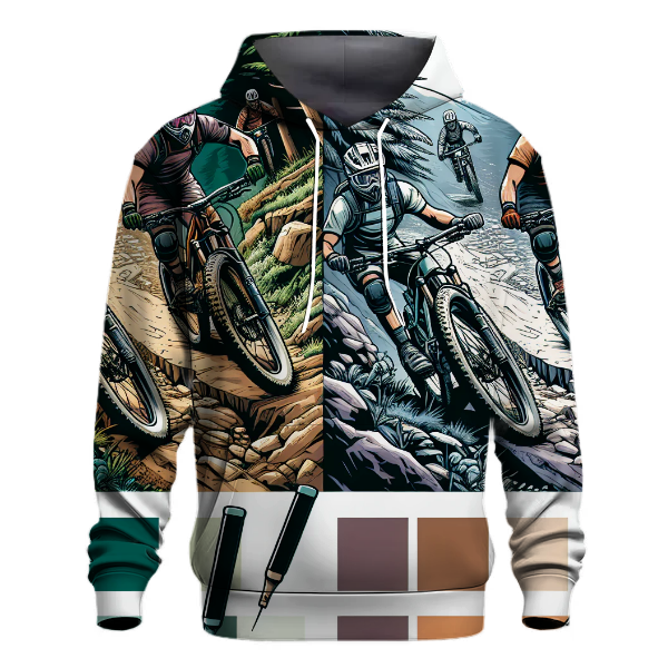 Mountain Biking Trail Quest Hoodie