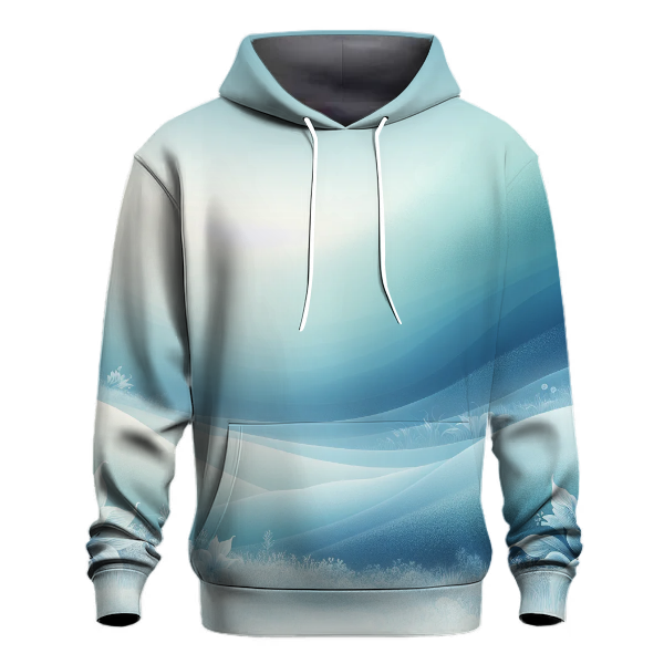Frozen Blossom Gradient Hoodie