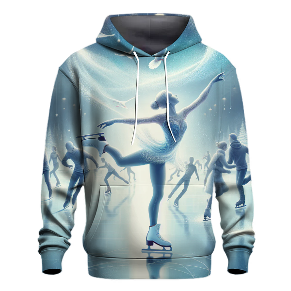Ice Skating - Winter Grace Hoodie
