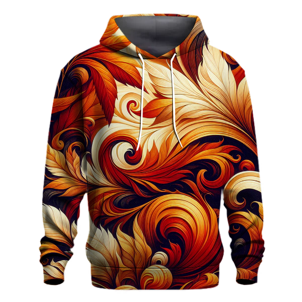 Fiery Autumn Ember Hoodie