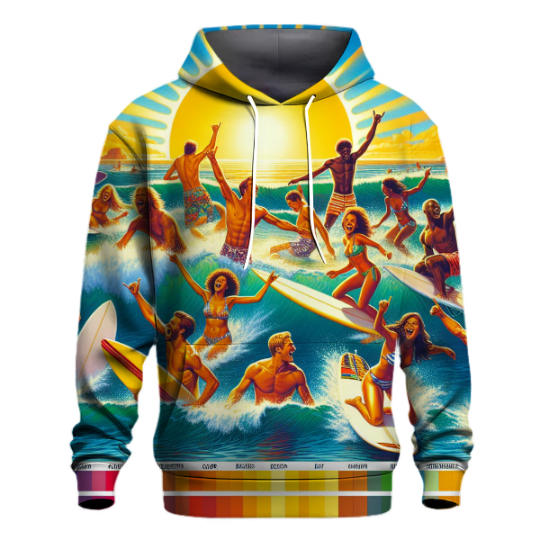 Surfing - Coastal Escape Hoodie