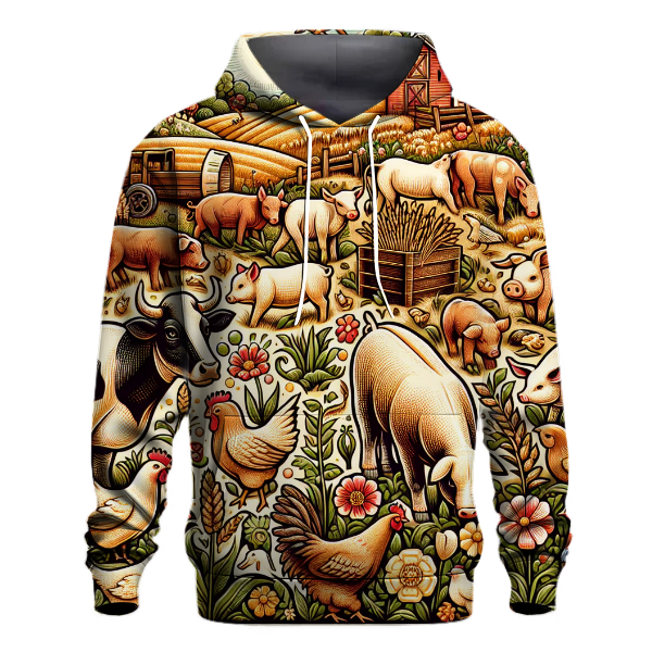 Gleeful Farm Life Hoodie