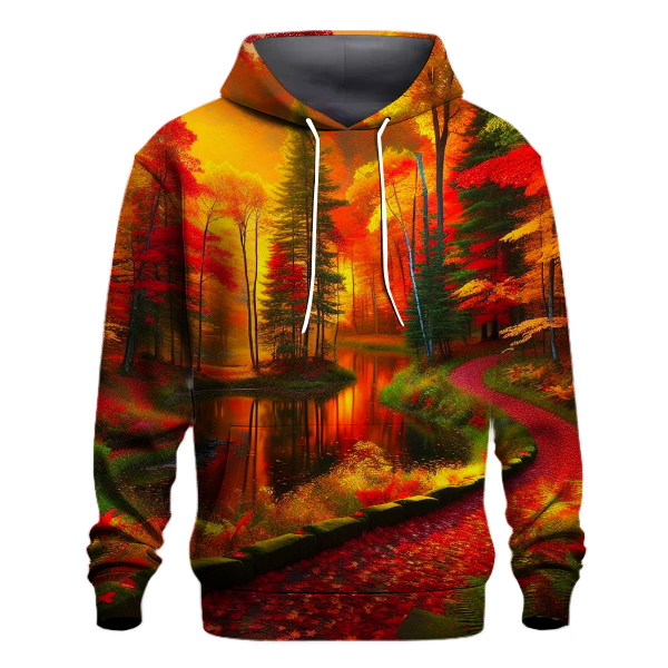 Dreamy Autumn Landscape Hoodie