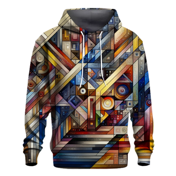 Artistic Geometric Dreams Hoodie
