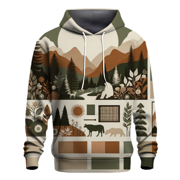 Earthy Tones Nature Hoodie