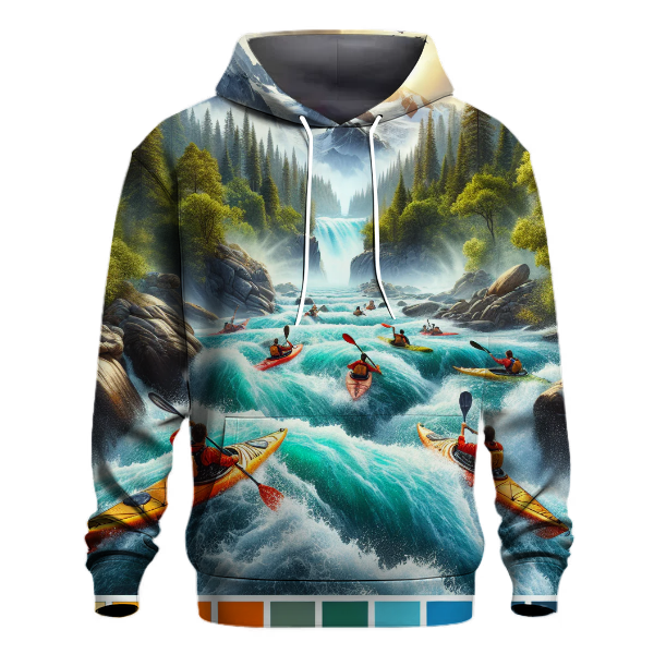 Adventurous Kayaking Hoodie