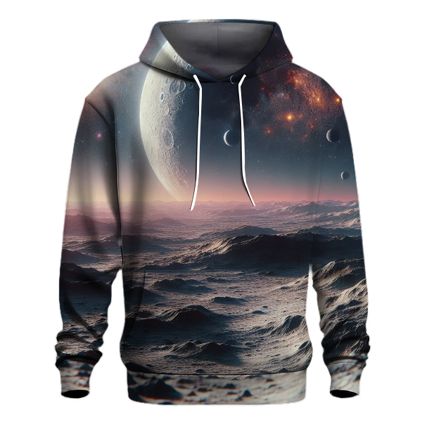Lunar Landscape Odyssey Hoodie