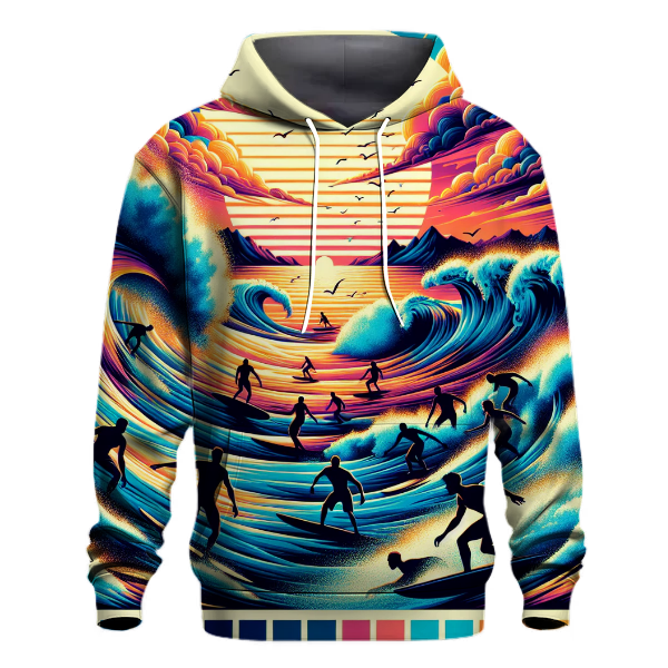 Sunset Surf Adventure Hoodie