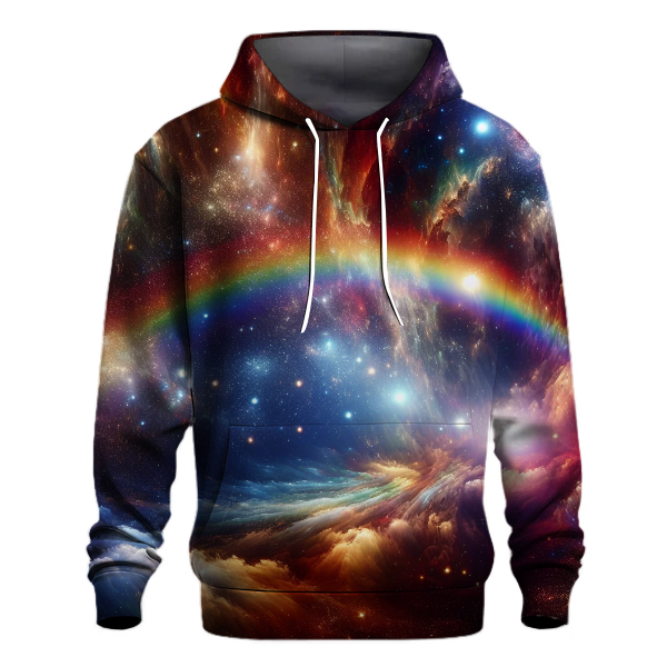 Cosmic Rainbow Splendor Hoodie
