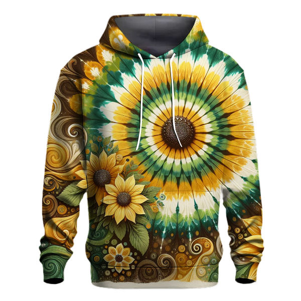 Golden Sunflower Fields Hoodie