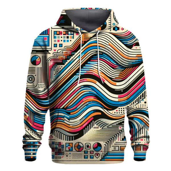 Digital Flux Vibes Hoodie