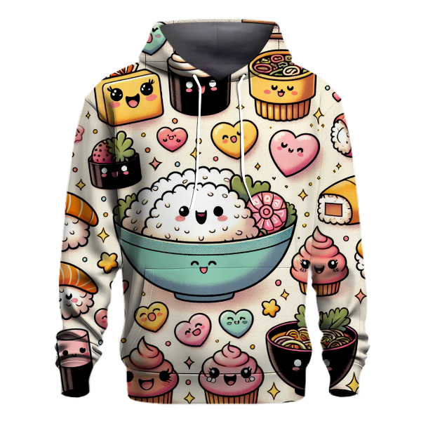 Kawaii Food Fiesta Hoodie