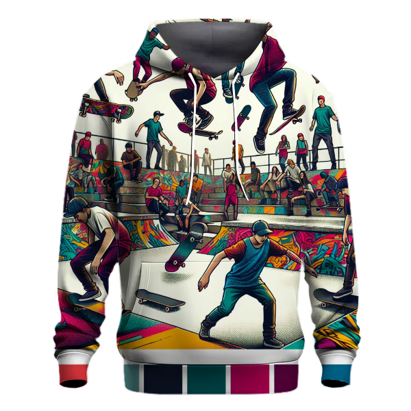 Skate Park Thrill Hoodie
