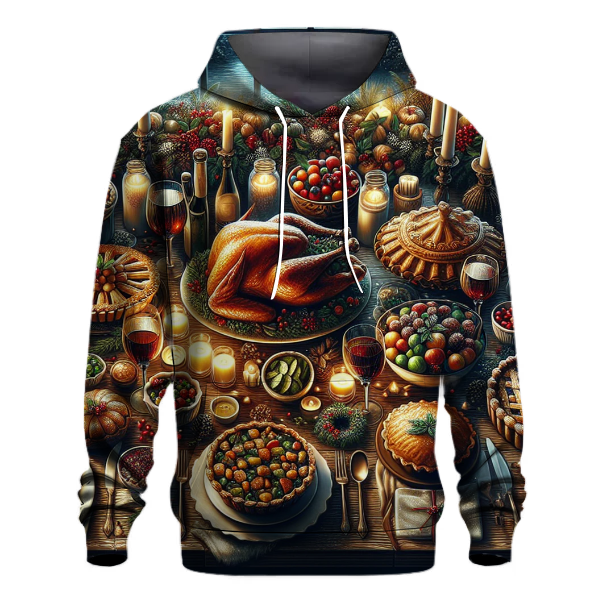 Festive Holiday Feast Hoodie