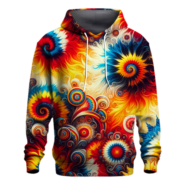 Electric Passion Tie-Dye Hoodie