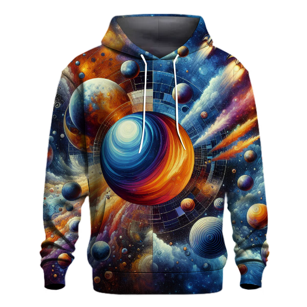 Futuristic Space Journey Hoodie