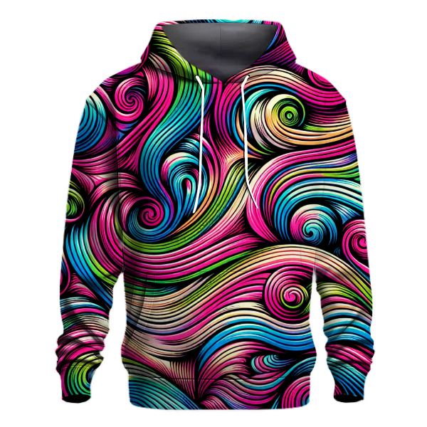 Neon Waves Hoodie