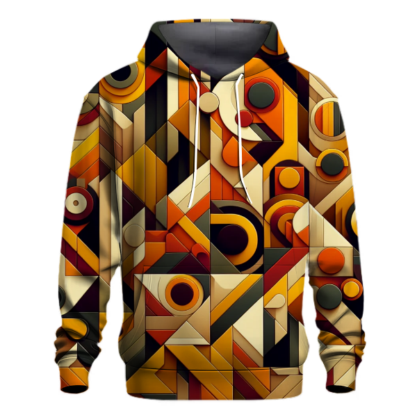 Abstract Geometric Shapes Hoodie