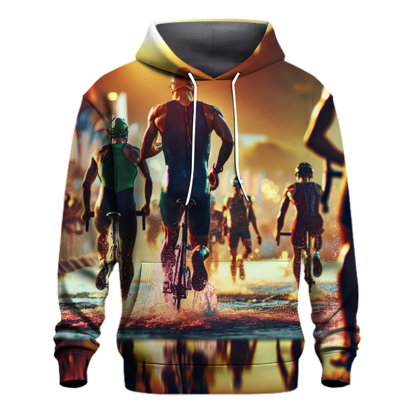 Triathlon - Threefold Triumph Hoodie