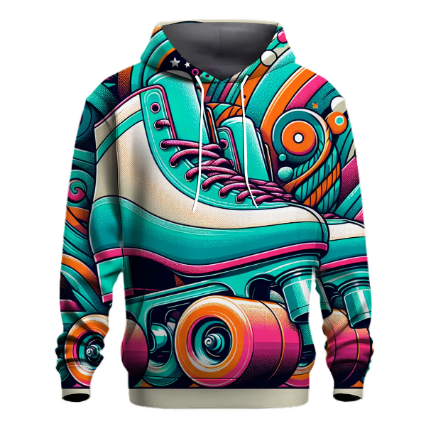 Rad Retro Skates Hoodie