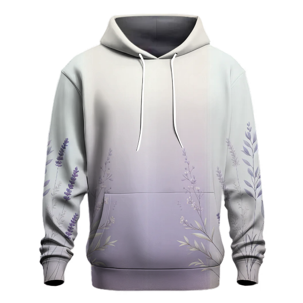 Serene Lavender Gradient Hoodie