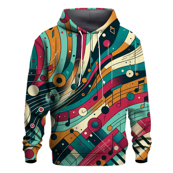 Electric Jazz Notes Hoodie
