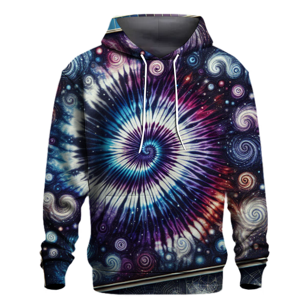 Galactic Voyage Tie-dye Hoodie