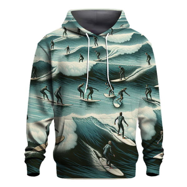 Surfing Tidal Waves Hoodie