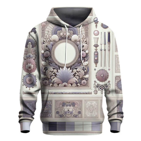Vintage Lace Patterns Hoodie
