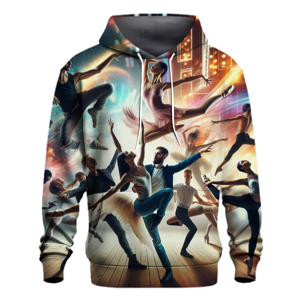 Energetic Dance Performer Hoodie
